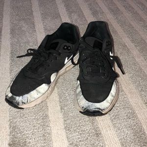 Reflective Nike sneakers